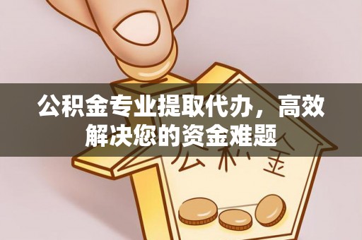 小金公积金专业提取代办，高效解决您的资金难题