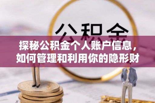 小金探秘公积金个人账户信息，如何管理和利用你的隐形财富