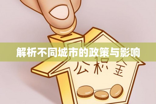 小金解析不同城市的政策与影响